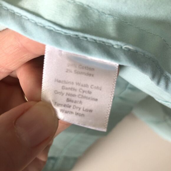 Talbots Jacket Womens 6 Petite Button Front Pastel Spring Layering Cotton Casual - Picture 12 of 15